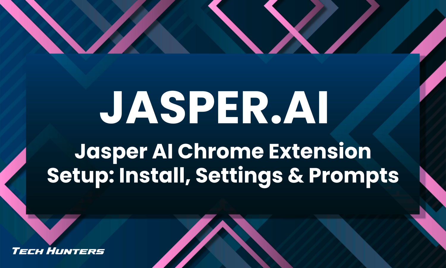 Jasper AI Chrome Extension Setup