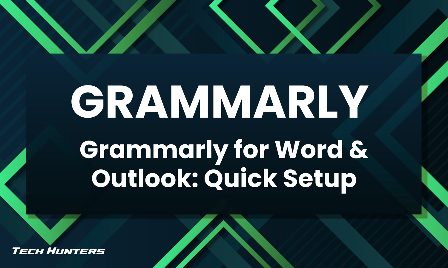 Grammarly for Word & Outlook: Quick Setup